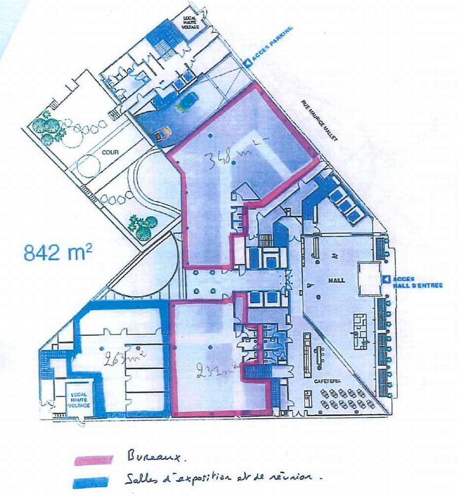 Bureau Issy-les-Moulineaux 1840m² Location bureau Issy-les-Moulineaux Hauts-de-Seine OLBUR2529272 14